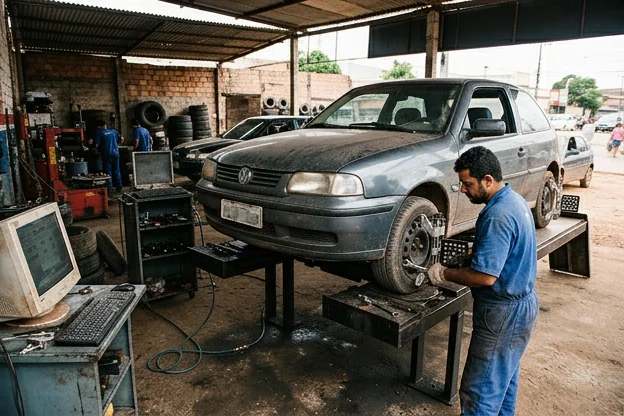 Alinhamento de rodas em Rio Branco: quando procurar atendimento para clientes de O Polo Borracharia Rio Branco