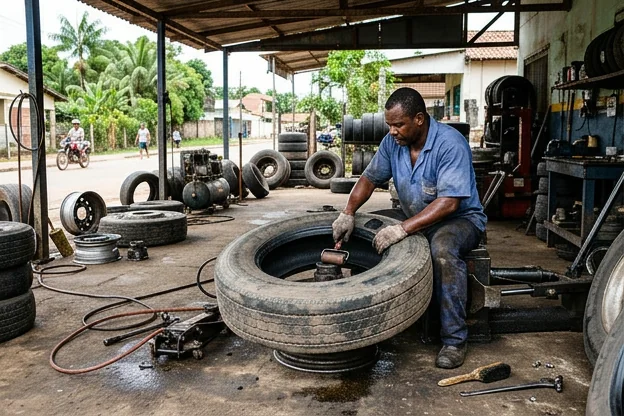 Conserto de pneus em Rio Branco: quando procurar atendimento para clientes de O Polo Borracharia Rio Branco